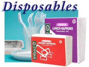 Disposable products
